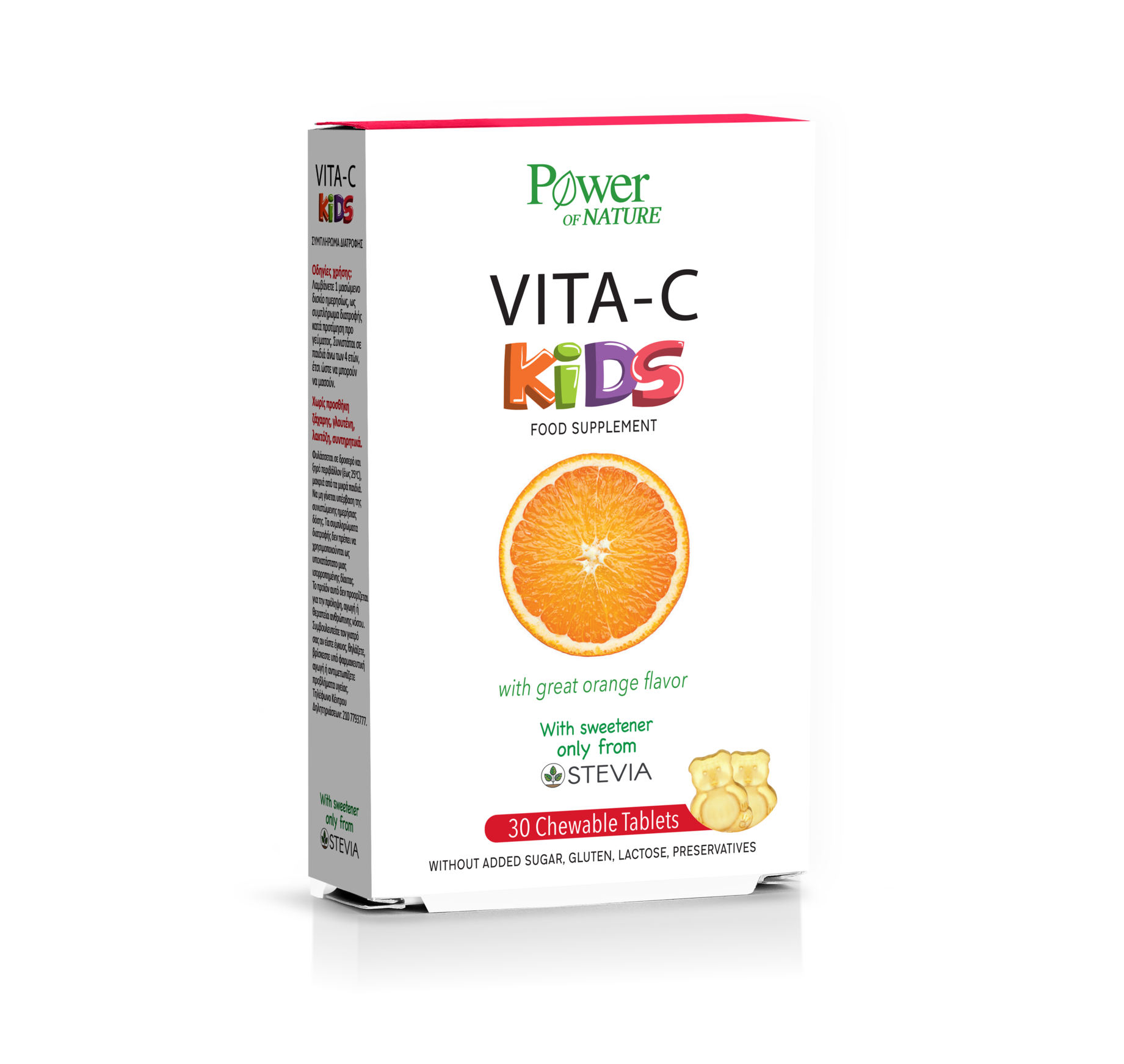 POWER HEALTH - Vita–C Kids Stevia - 30chew.tabs
